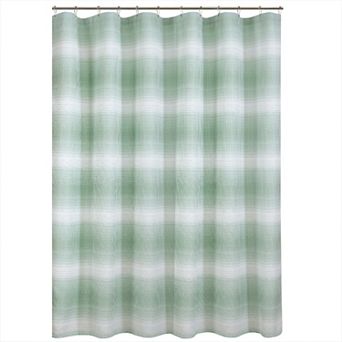 Popular Bath Nobu Plaid Shower Curtain