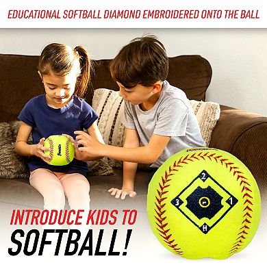 Franklin Sports Soft Plush Official-Sized Softball