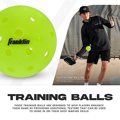 Franklin Max Grit Textured Pickleballs 3-pk.