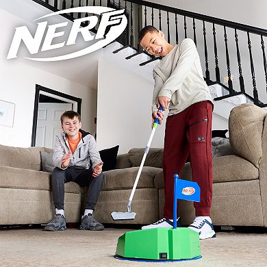 Franklin NERF Pivot Putt Kids Golf Game with Auto Putt Back Feature