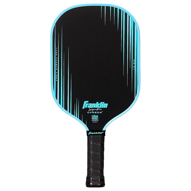 Franklin Sports Signature Carbon Traditional Pro Pickleball Paddle, Blue