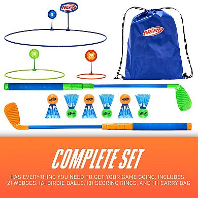 Franklin NERF Birdie Shot Golf Game Complete Set