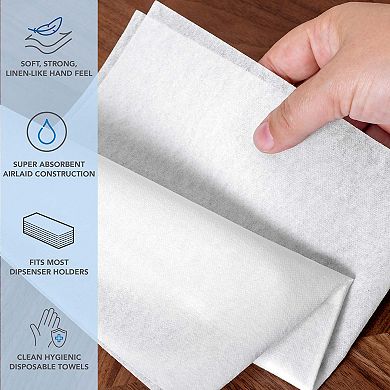 Host & Home Disposable Napkins (100 Pack) - 12x17 White