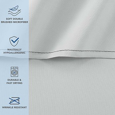 Host & Home Microfiber Flat Sheets (6/Pack)