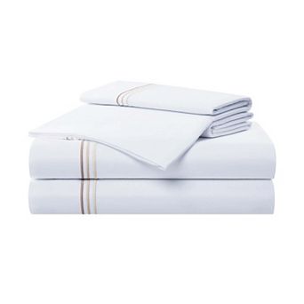 Aston & Arden Striped Sateen Sheet Set