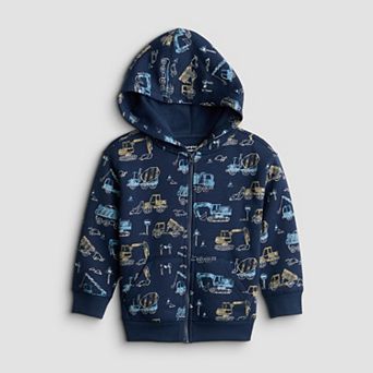 Baby & Toddler Boy Jumping Beans® Full Zip Fleece Hoodie