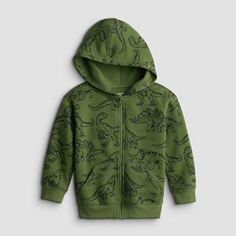 Baby & Toddler Boy Jumping Beans® Full Zip Fleece Hoodie