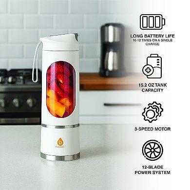 Premium Wine & Juice Duo: Electric Wine Opener + Travel Juicer Blender