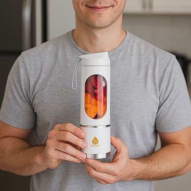 Premium Wine & Juice Duo: Electric Wine Opener + Travel Juicer Blender