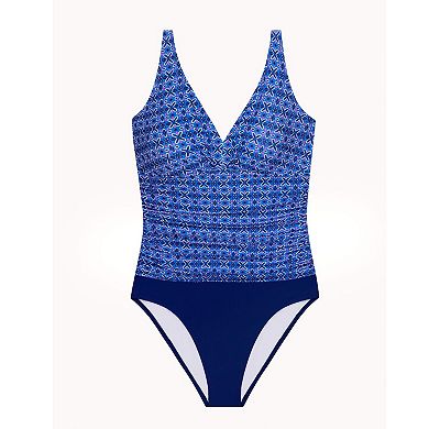 Women's Bal Harbour V-Neck Side Shirred Mio Swimsuit