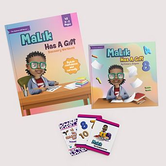 Malik Has a Gift Book, Workbook & Matching Card Game