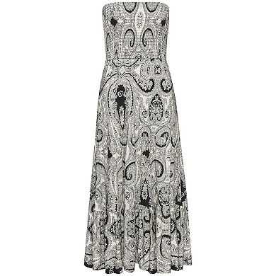 Lascana Women's Convertible Tiered Dress