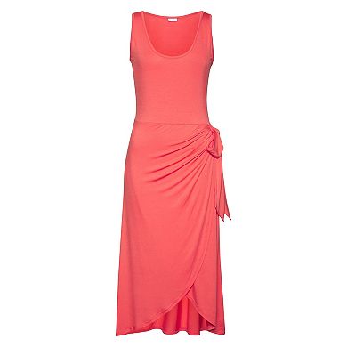 Lascana Women's Sleeveless Wrap Look Dress