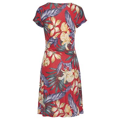 Lascana Women's Pattern V-Neck Dress