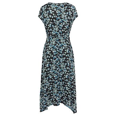 Lascana Women's Handkerchief Hem Dress