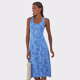 Lascana Women's Racerback Print Dress