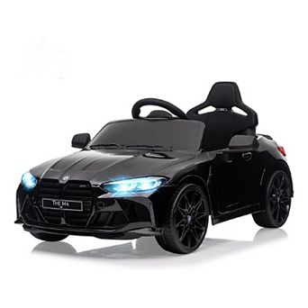 12V Licensed BMW M4 Kids Ride On Car,Electric Toy Vehicle with Remote Control