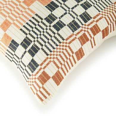 Lanjon Handwoven Pillow Cover with Insert