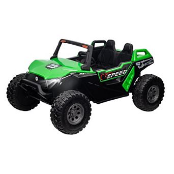 24V 2 Seater Ride on Car for Kids, 4WD UTV Electric Cars with Remote Control