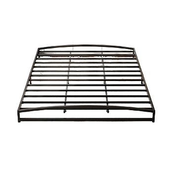 Black 6" Low Profile California King Metal Bed Frame, Noise Free & Easy Assembly