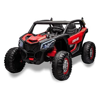 24v 2 Seater Ride on Truck with Remote Control, Kids Ride on UTV Car, UTV Electric Toy Car