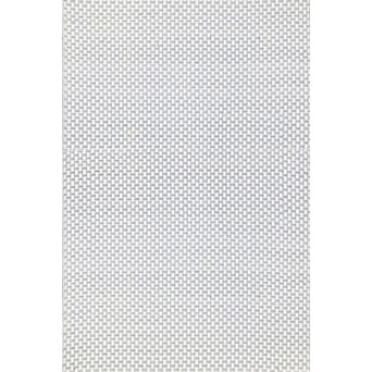 Basket Weave White Stone Rug