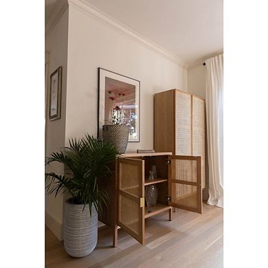 LH Home Rattan Small Sideboard - Natural