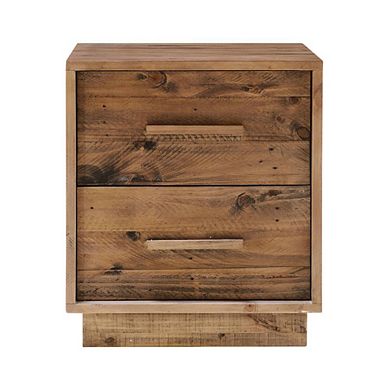 LH Home Nevada Nightstand - Dark Driftwood
