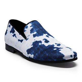 Men's Printed Loafer Slip-On Easy-On Comfortable Shoes