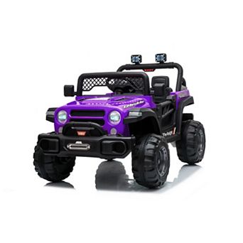 12V Kids Electric Ride-on Truck, Parent Remote Control Kids' Car 3 Speeds
