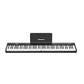 88 Key Foldable Portable Piano Compact Full-Size Electronic Keyboard with Bluetooth
