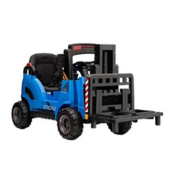 12V Ride On Forklift Toy Car for Kids, Electric Ride On Car with Remote Control