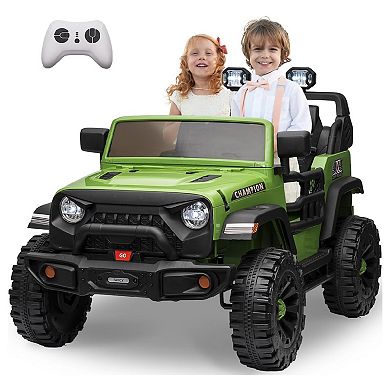 2 Seater Ride on Car, 24v/7AH Kids Battery Powered Vehicles w/Parent Remote Control
