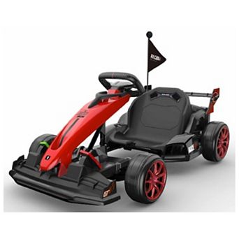 24v Drift Go Kart, Electric Ride on Drift Car with Adjustable Seat, Drifting Toy for Kids Ages 6-12