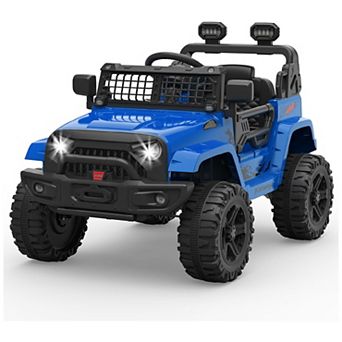 12V Electric Truck Kids, Electric Truck, 3 Speed Toy Car, Spring Suspension with Parent Remote