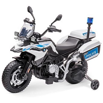 12v Powered Motorbike Ride on with Horn Headlight, Foot Pedal, 2-Wheel Mini Electric Motorcycle