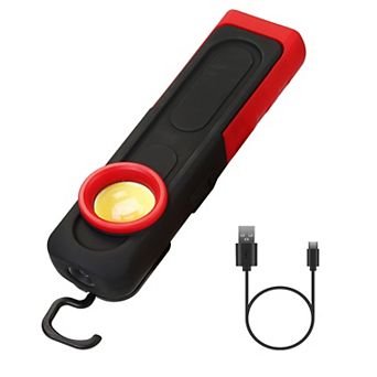 Mini LED Work Light, Magnetic Pocket EDC Flashlight with 4 Modes & Hook, IP44 Waterproof, Dimmable
