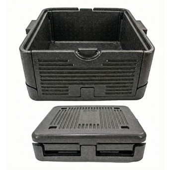 Collapsible Cooler Medium - Foldable Insulated Box for Hot & Cold Picnics & Travel