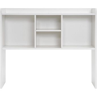 Desktop Bookshelf Desk Storage Hutch with 6 Shelves for Computer Desk 3 tier Display Organizer Rack