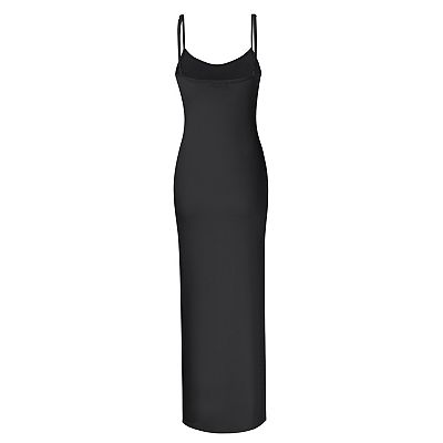 cami slip maxi dress James Perse Satin Cami Slip Dress