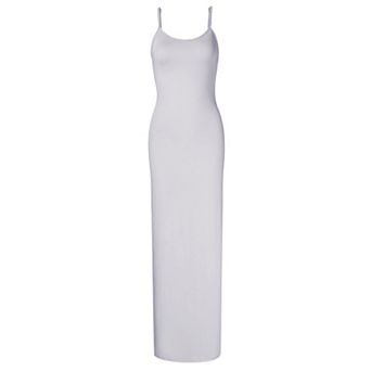 Women Full Slip Under Dresses Adjustable Spaghetti Strap Cami Maxi Dress Nightgowns Sleepwear