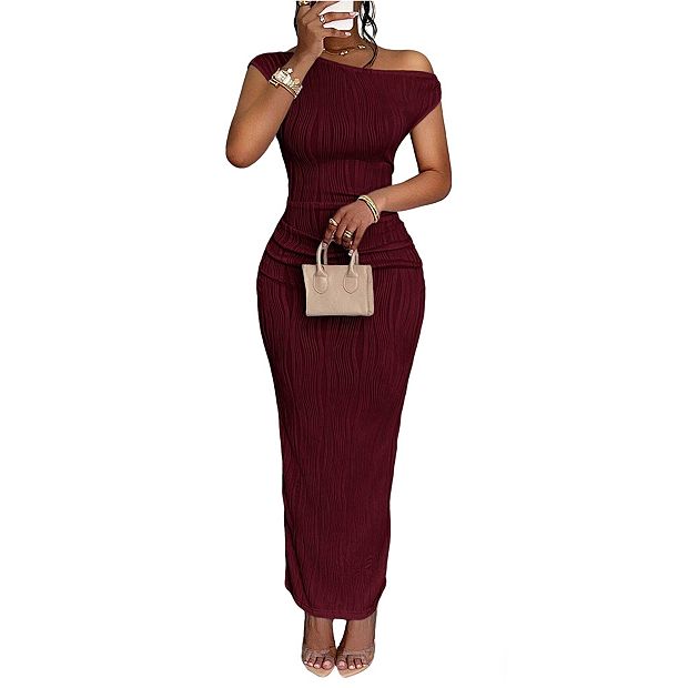 chinese dress ladies Zoe Brown Maxi Dress main image 1