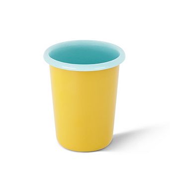 Small Enamel Tumbler Two Tone Set of 4