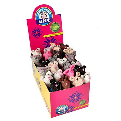 Chilly Dog Chilly Wooly Mice Cat Toy