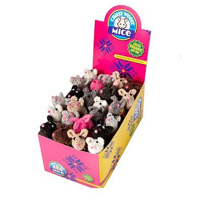 Chilly Dog Chilly Wooly Mice Cat Toy