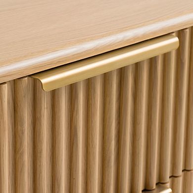 Modrest Winters - Modern Natural Oak Nightstand