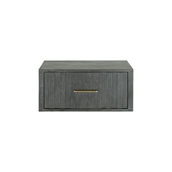 Modrest Manchester- Contemporary Dark Grey Nightstand