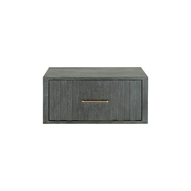 Modrest Manchester- Contemporary Dark Grey Nightstand