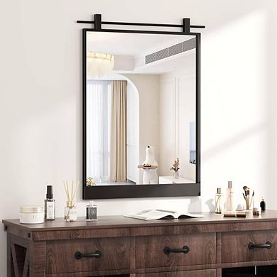 Non-Rusting Iron Framed Accent Mirror