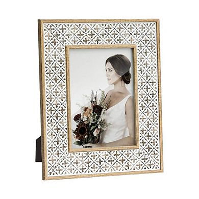 3D Cross Pattern Boho Photo Frame
